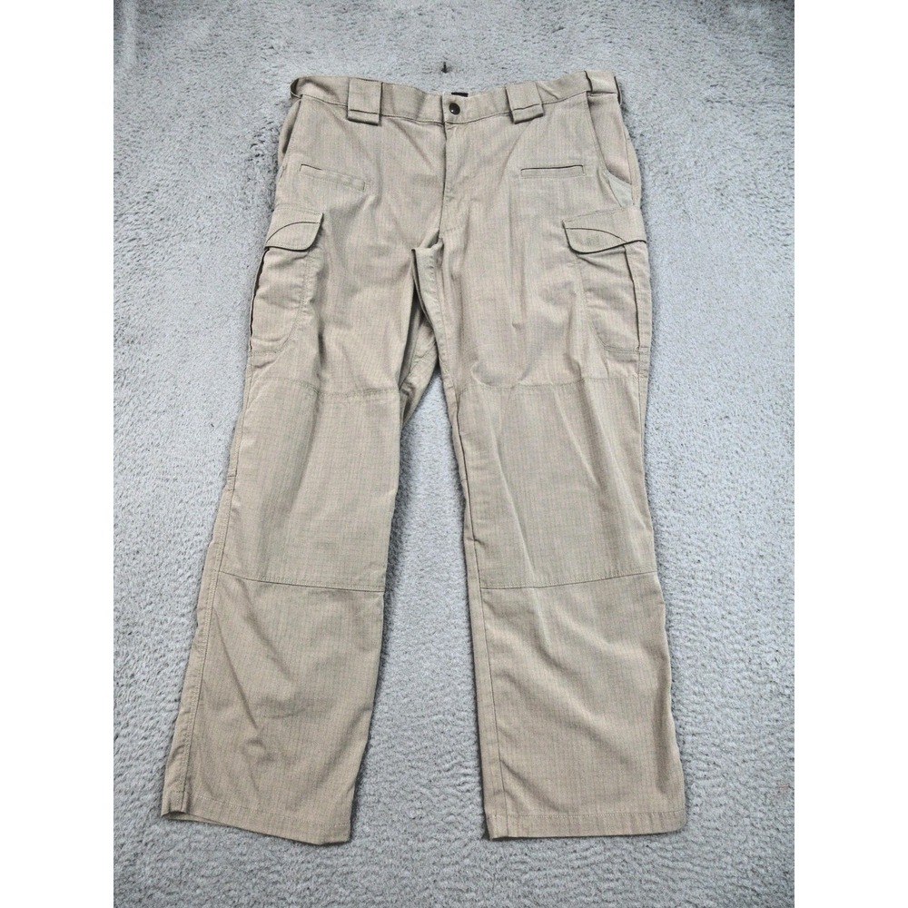 5.11 Tactical Series Cargo Pant Men 36x30 Beige Ripstop Utility Workwear Outdoor